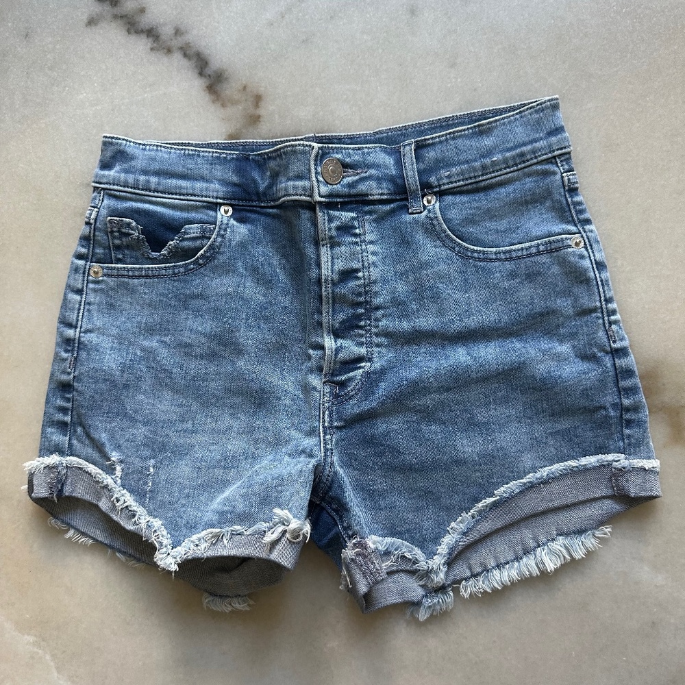 Express shorts high rise size4
